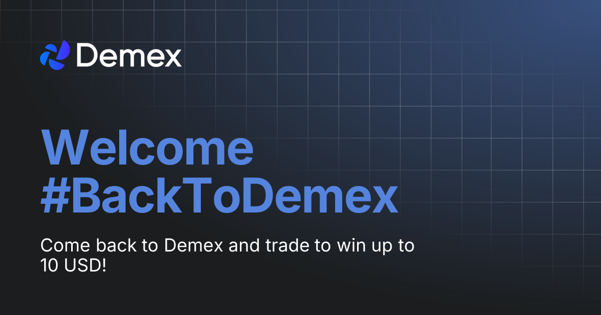 Welcome #BackToDemex | Demex Docs